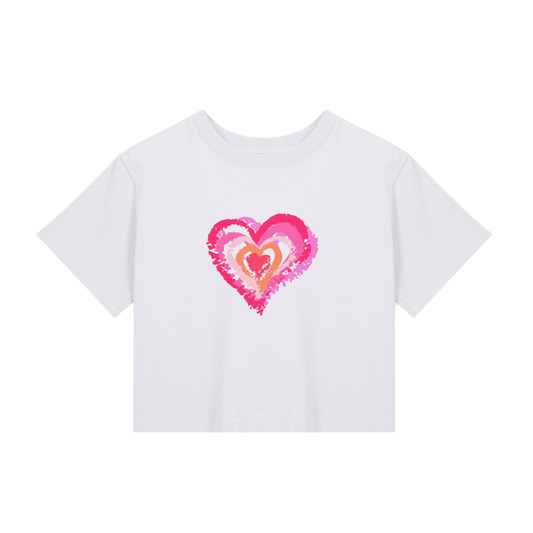 DISCO HEART Baby Tee